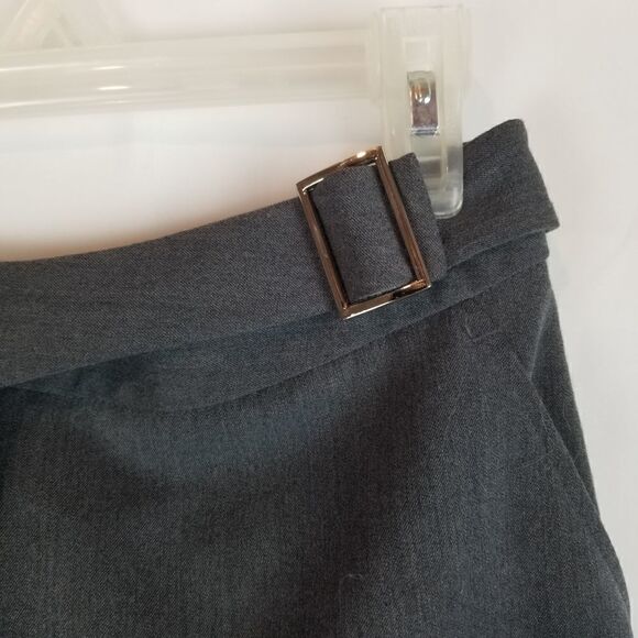 MERONA A-LINE SKIRT, MEDIUM GRAY. SIZE 8. - Picture 3 of 12